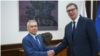 Ambasador Rusije u Srbiji Aleksandar Bocan Harčenko sa predsednikom Srbije Aleksandrom Vučićem (foto: Instagram/@buducnostsrbijeav)