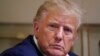 Mantan Presiden Donald Trump di Bandara Regional Waco, di Waco, Texas, 25 Maret 2023. (Foto: AP)