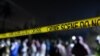 FILE - Police crime scene tape is seen at the site of an explosion in the Bodija area of Ibadan, Nigeria, Jan. 16, 2024.