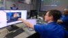 Video streaming yang dikirim melalui laser oleh tranceiver DSOC di pesawat ruang angkasa Psyche, hampir 19 juta mil dari Bumi, menampilkan seekor kucing bernama Taters, 11 Desember 2023. (Foto: NASA/JPL-Caltech/AFP)