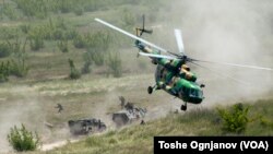 Воена вежба на армискиот полигон Криволак