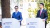 Montenegro, Podgorica, Jakov Milatovic and Stevo Pendarovski at SEEMO Sumit (Foto: Predsjednik Crne Gore)