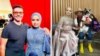 Putri Ariani bersama juri Simon Cowell (foto kiri) dan Adrian Stoica, serta Hurricane, (foto kanan) duo pemenang America's Got Talent untuk musim tayang ke-18 (dok: Instagram/@arininismaputri)
