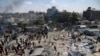 Israel strikes at 2 Hamas leaders in Gaza; Palestinians say at least 90 killed 