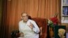 Letnan Jenderal (Purn) Amjad Shoaib saat wawancara dengan Reuters di kediamannya di Rawalpindi, Pakistan, 6 September 2017. (REUTERS/Faisal Mahmood)