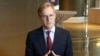 Luke de Pulford, executive director of the Inter-Parliamentary Alliance on China, during an interview with AP in Taipei, July 27, 2024. Chinese diplomats are pressuring lawmakers not to attend a conference hosted by the Alliance in Taiwan.