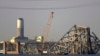 Governor describes daunting cleanup at Baltimore bridge collapse site