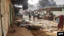Mapigano yanayoendelea huko Darfur nchini Sudan. April 29, 2023.
