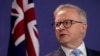 Australian Prime Minister Anthony Albanese holds a joint press conference with New Zealand Prime Minister Christopher Luxon at the Commonwealth Parliament Offices in Sydney, Dec. 20, 2023.