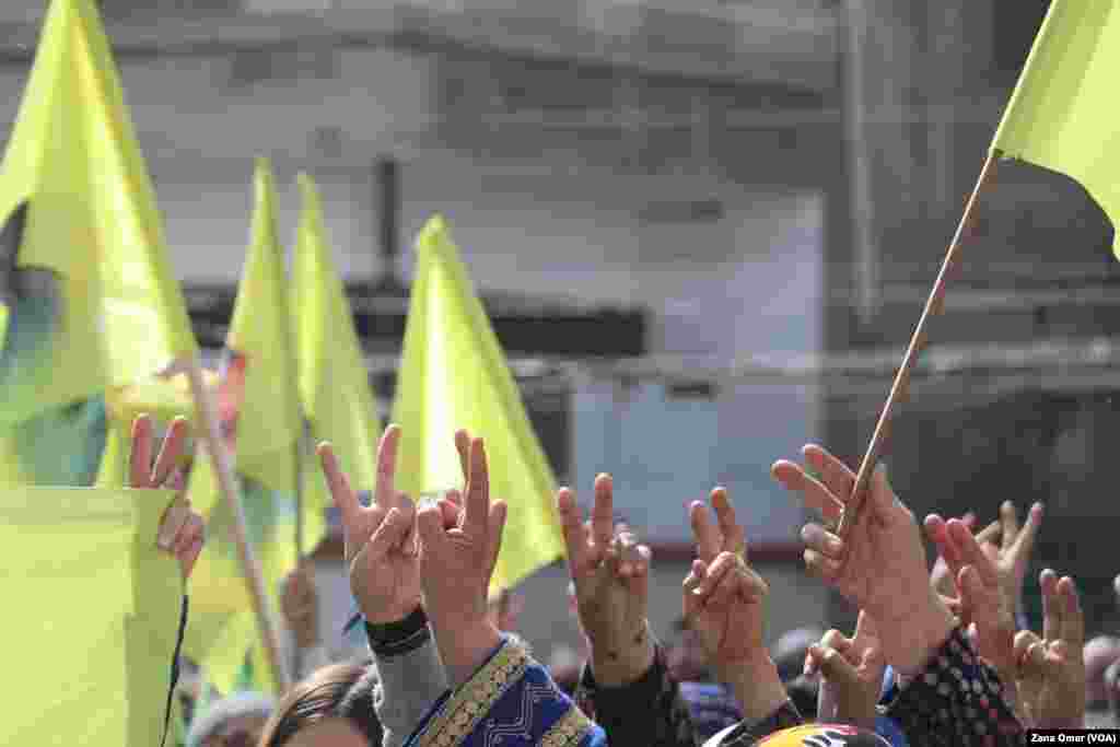 Li Qamîşlo Meşa Jinan di Roja Cîhanî ya Jinan de