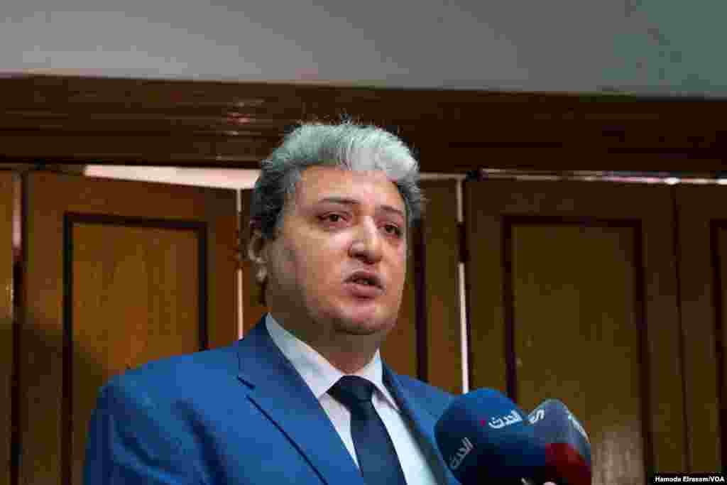 Alaa Shalaby, the Egyptian head of the Arab Organization for Human Rights, says the sole cross-border operator approved by Egypt, Hala Consulting and Tourism, serves 40% of travelers with fast-track coordination. Cairo, Egypt, April 6, 2024. 