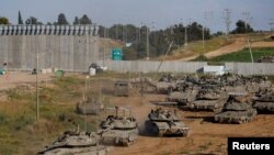 Iyakar Israel-Gaza, April 10, 2024.