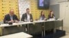 Konferencija za novinare CRTA-e (Foto: VOA)