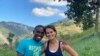 Foto yang dirilis oleh organisasi El Roi Haiti menunjukkan Alix Dorsainvil (kanan) berpose bersama suaminta Sandro Dorsainvil. Alix Dorsainvil, bersama putrinya diculik pada 27 Juli 2023. (Foto: El Roi Haiti via AP)