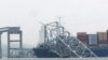 Barges with Cranes Headed to US Bridge Collapse Site