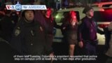 VOA60 America - Police arrest pro-Palestinian protesters at Columbia University in NYC