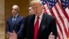 Former President Donald Trump speaks during a press conference at 40 Wall Street after a pre-trial hearing at Manhattan criminal court, March 25, 2024, in New York. 