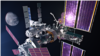 Une illustration de Gateway, la future station spatiale en orbite autour de la Lune (NASA/Alberto Bertolin, Bradley Reynolds, 11 décembre 2023) 