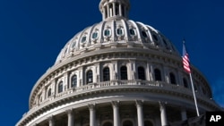 FILE - The dome of the U.S. Capitol is seen in Washington, Dec. 14, 2023. A lot of work on spending plans remains to be done if lawmakers are going to avoid shutting down large portions of the federal government between now and early February.