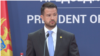 Predsednik Crne Gore Jakov Milatović tokom posete Beogradu 10 jula 2023.