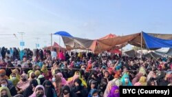 Gwadar sit-in organized by Baloch Yekjehti Committee.