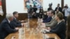 Sastanak predsednika Aleksandra Vučića specijalnom
izaslanikom SAD za Zapadni Balkan Gabrijelom Eskobarom (FoNet)