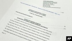 Taarifa iliyowasilishwa na Wizara ya Sheria katika Mahakama ya Wilaya ya Marekani ya Wilaya ya  Kusini ya  Florida ikimfahamisha Jaji kwamba mawakili wa Rais wa zamani Donald Trump hawana pingamizi kwa hati ya upekuzi katika jengo la Trump Mar-a-lago kuwekwa wazi kwa umma.