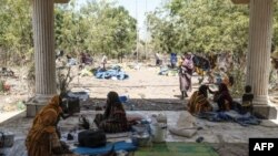 Des personnes touchées par la guerre dans la région éthiopienne du Tigré.