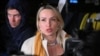 Marina Ovsyannikova, editor Channel One, Rusia, 15 Maret 2022 (AFP)