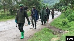 Les Forces de défense de la RDC repoussent les rebelles du M23.