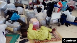 ‘Yan Najeriya da su ka makale a Saudiya bayan sun kammala umrah