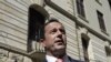 John Steenhuisen, the leader of South African main political opposition party, the Democratic Alliance (DA), arrives ahead of the State of the Nation address by Cyril Ramaphosa, the President of South Africa, in Cape Town on Feb 13, 2020