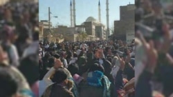تظاهرات در زاهدان.