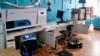 Ukrainian "Ecocenter" nuclear lab in Chernobyl after Russian occupation, April. 5, 2022. (Photo courtesy Evgen Kramarenko)