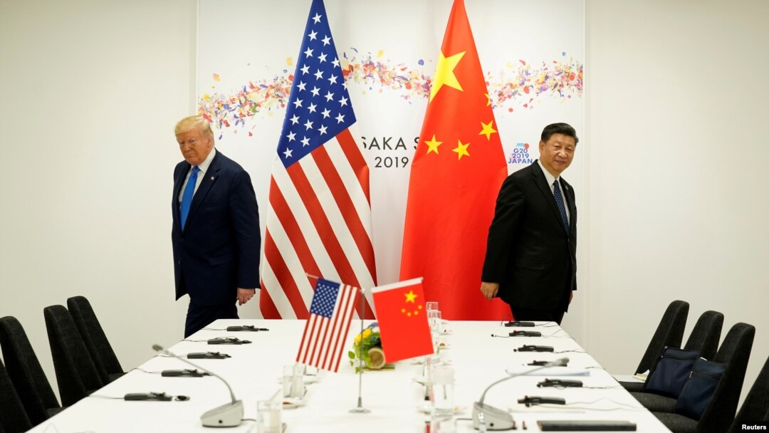 FILE - U.S. President Donald Trump attends a bilateral meeting with China's President Xi Jinping in Osaka, Japan, June 29, 2019.