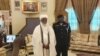 Mai Alfarma Sarkin Musulmi Alhaji Muhammadu Sa'ad Abubakar (ii) yayin ta'aziyyar