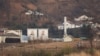 지난해 4월 중국 단둥에서 바라본 북한 신의주.