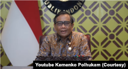 Menko Polhukam Mahfud MD (YouTube Kemenko Polhukam)