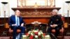 In this photo provided by Indian Foreign Minister S. Jaishankar's Twitter handle, Jaishankar and his Russian counterpart Sergei Lavrov sit for a meeting in New Delhi, India, April 1, 2022. 
