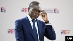 Le président Patrice Talon à Paris le 30 août 2022.