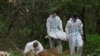 Bucolic Ukraine Forest is Site of Mass Grave Exhumation 