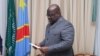 Amos Hostein (G), motindami ya lokumu ya mokonzi ya Amerika Joe Biden bakutani na Kinshasa, RDC, 12 septembre 2022. (Amssade ya Etats-Unis na Kinshasa)