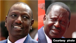 VaWillian Ruto naVaRaila Odinga