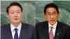 한일 정상 “북한 탄도미사일 강력 규탄…미한일 안보 공조 강화 노력”