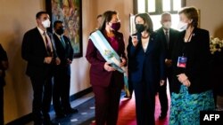 HONDURAS-US-DIPLOMACY-POLITICS-HARRIS