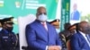 Le président Félix Tshisekedi lors de l'inauguration de l'Ecole de guerre de Kinshasa, RDC, 5 janvier 2021. (Twitter/Présidence RDC)