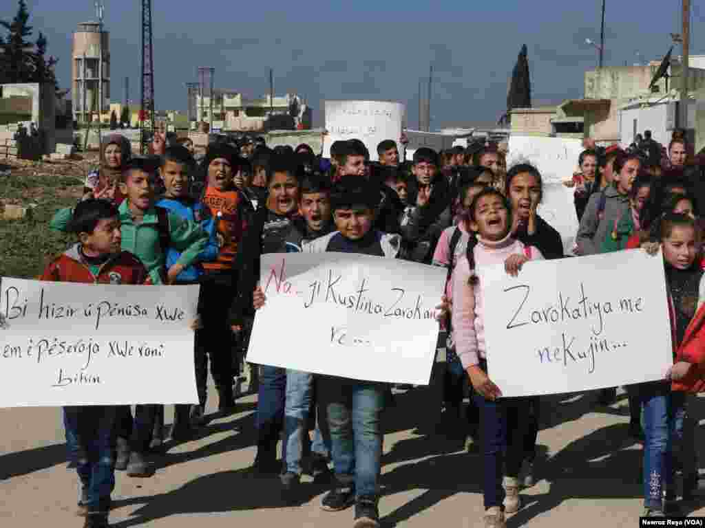 Xwep&#234;şandan Zarok&#234;n Efr&#238;n&#234; li Hember Navenda R&#251;s&#238;