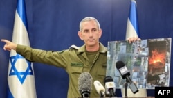 Msemaji wa jeshi la Israel Amirali Daniel Hagari