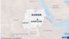 Map of Sudan and neighboring countries 
