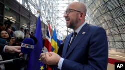 Le Premier ministre belge Charles Michel, Bruxelles, 22 avril 2017